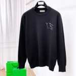 Burberry Long-Sleeved Sweater Ash Wool Cashmere