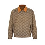 Gucci Outerwear Ash Cotton Jacquard Autumn Winter