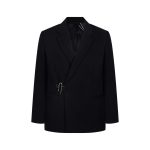 Givenchy Suit Red Wool Twill Jacquard