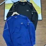 Fila Hoodies Red Fleece Suitable For All Body Types Autumn Early