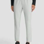 Descente Long Pants Red Woven Fabric Urban Commuting Autumn Early Zippered Pocket