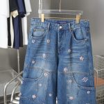Louis Vuitton Jeans Red