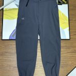 Archaeopteryx Long Pants Red Softshell Fabric Quick-Drying Adjustable Drawstring Simple Design Patch