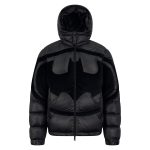 Moncler Knit Fabric Trench Coat For Winter