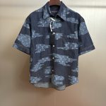 Louis Vuitton Denim Short-Sleeved Shirt