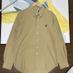 Ralph Lauren Shirt Red Cotton Pure Exquisite Workmanship Embroidery