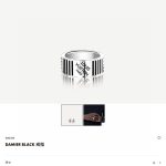 Louis Vuitton Ring Color Easy To Match Simple Design