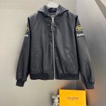 Supreme Coat Red Cotton Twill Satin Patch Side Pockets
