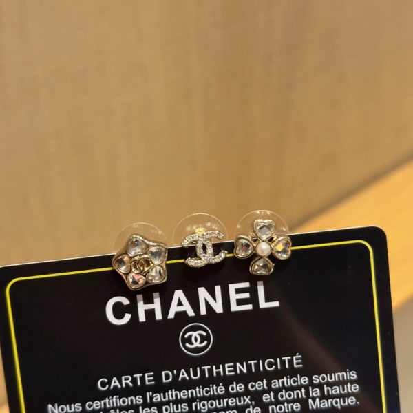 Chanel Earrings Ash Sophistication Winter