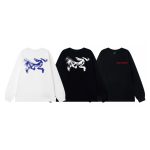 Archaeopteryx Long-Sleeved T-Shirt Red Cotton Pure Professional Outdoor