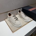 Zegna Casual Shoes Color Genuine Leather