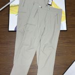 Archaeopteryx Trousers Red Nylon Softshell Fabric Patch Zippered Pocket