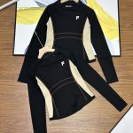 Fila Long-Sleeved Ash Silk Exquisite Workmanship Sophistication