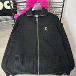 Calvin Klein Coat Red Wool Sophistication Autumn Winter And