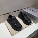 Prada Casual Shoes Color Genuine Leather