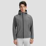 Descente Jacket Red Fleece Sports And Leisure 3D Stitching