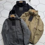 Archaeopteryx Windbreaker Black Gore-Tex Nylon Embroidery