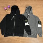 Stone Island Outerwear Red Wool Exquisite Workmanship Street Style