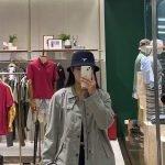 Barbour Jacket Red Cotton Corduroy Adjustable Drawstring Urban Commuting Embroidery Hidden Pocket