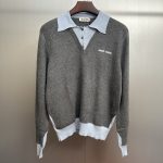 Miu Miu Cashmere Polo Shirt