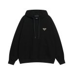 Prada Cotton Hoodie For Fall