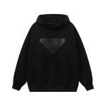 Prada Cotton Hoodie For Fall