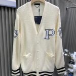 Prada Cashmere Long-Sleeved Cardigan
