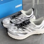 Hoka Oneone Sneakers Red Nylon Microfiber Mesh Fabric Running Professional Outdoor