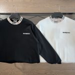 Burberry Sweatshirt Red Summer Embroidery