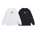 Burberry Long-Sleeved Shirts Red Cotton Pure Combed High-Quality Materials Autumn