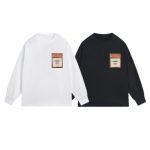Burberry Long-Sleeved Shirts Ash Cotton Pure Combed High-Quality Materials Autumn