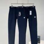 Descente Trousers Red Down Sophistication