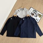 Descente Coat Red Unrestricted Movement Light Outdoor Even Stitching Zippered Pocket