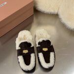 Miu Miu Wool Slippers For Autumn