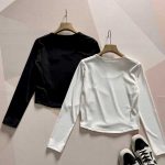 Descente Long-Sleeved Shirts Red Autumn Winter And