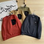 Archaeopteryx Long-Sleeved Red Cotton Air Polyester Spandex Daily Commute Autumn Patch
