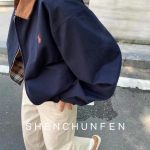 Ralph Lauren Outerwear Red Cotton Cashmere Sophistication Autumn Embroidery Golden Ratio