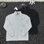 Ralph Lauren Jacket Red Cotton Plain Weave Lace Winter