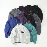 Patagonia Coats Red Wool Polyester Nylon Spandex Fleece Patch