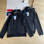 Fila Jacket Red Professional Outdoor Vibe Spring Autumn Slim Fit 3D Logo