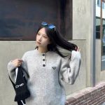 Prada Sweater Yellow Relaxed Fit