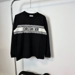 Dior Sweater Black Wool Blend
