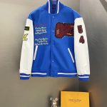 Louis Vuitton Jacket Red Cotton Silk Wool Spandex Fleece Lace Embroidery