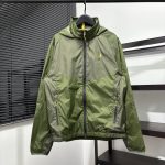 Ralph Lauren Long-Sleeved Jacket Red Polyester Mesh Waterproof Cloth Outdoor Functional Fabric Old Style Embroidery