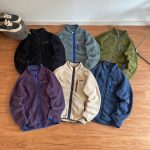 Patagonia Outerwear Green Wool Lambswool Polyester Fleece Mesh Elastic Stitching