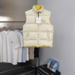 Moncler Ivory Down Jacket For Autumn