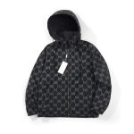 Gucci Outerwear Red Polyester Fiber Jacquard
