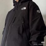 The North Face Down Jacket Red Gore-Tex Adjustable Drawstring Professional Outdoor Embroidery