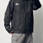 The North Face Outerwear Red Windstopper Daily Commute Outdoor Windproof Spring Summer Autumn Embroidery Color Blocking Multiple Splicing Cuffs