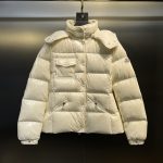 Moncler Leather Long-Sleeved Shirts